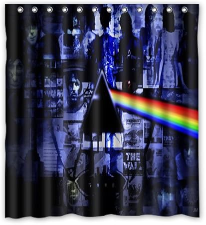 66 X72 Pink Floyd Shower Curtain Pink Floyd 66 X72 Waterproof