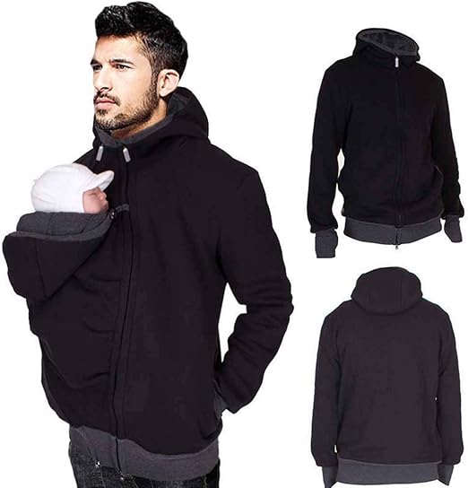sweatshirt with baby pouch