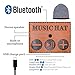Wireless Beanie - Wireless Headphones Hat and Scarf Set for Winter Outdoor Men Women Warm Knitted Music Hat With Backpack - Built-in Microphone