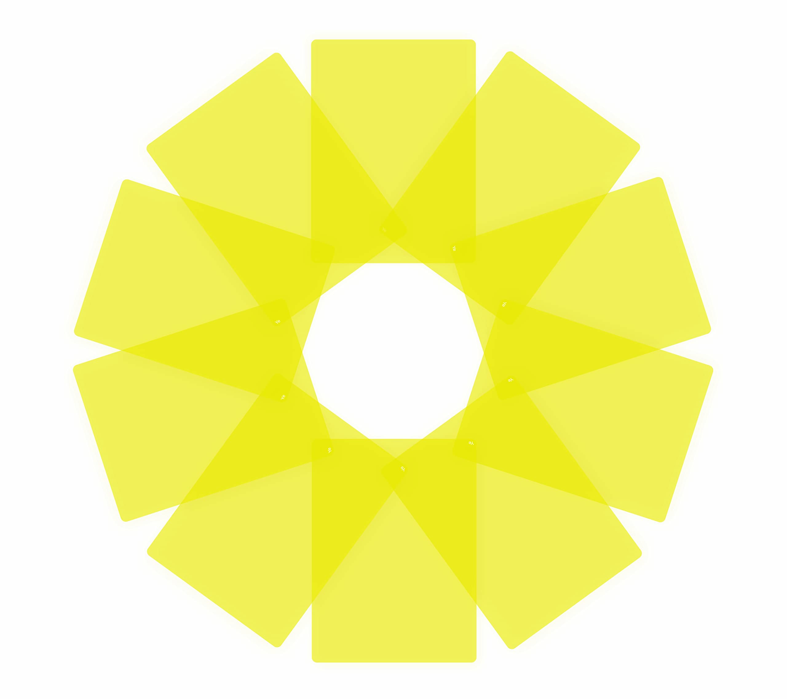 Dyslexia-Friendly Tinted A4 Page Overlays - Yellow (Pack of 10) - by Crossbow Education Dyslexia and Visual Stress Specialists