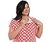 The Bravely Labor and Delivery Gown - Perfect Hospital Bag Gown for Maternity/Nursing/Labor (Pink Polka Dots, S-M-L)