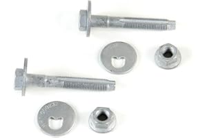 YANGCAN Compatible withUpper Rear Suspension Eccentric Bolt Nut Kit Camber Fit For VW Golf MK5/MK6 Passat Jett A1 TT