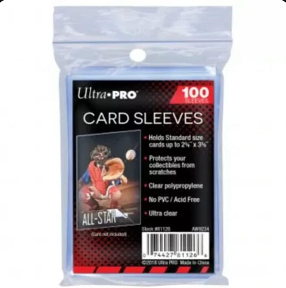 Ultra Pro Penny Card Sleeves Standard Size 10 Pack 1000 Sleeves