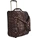 LONDON FOG Soho 19 Inch International Wheeled Club Bag, Brown Paisley, 19-Inch