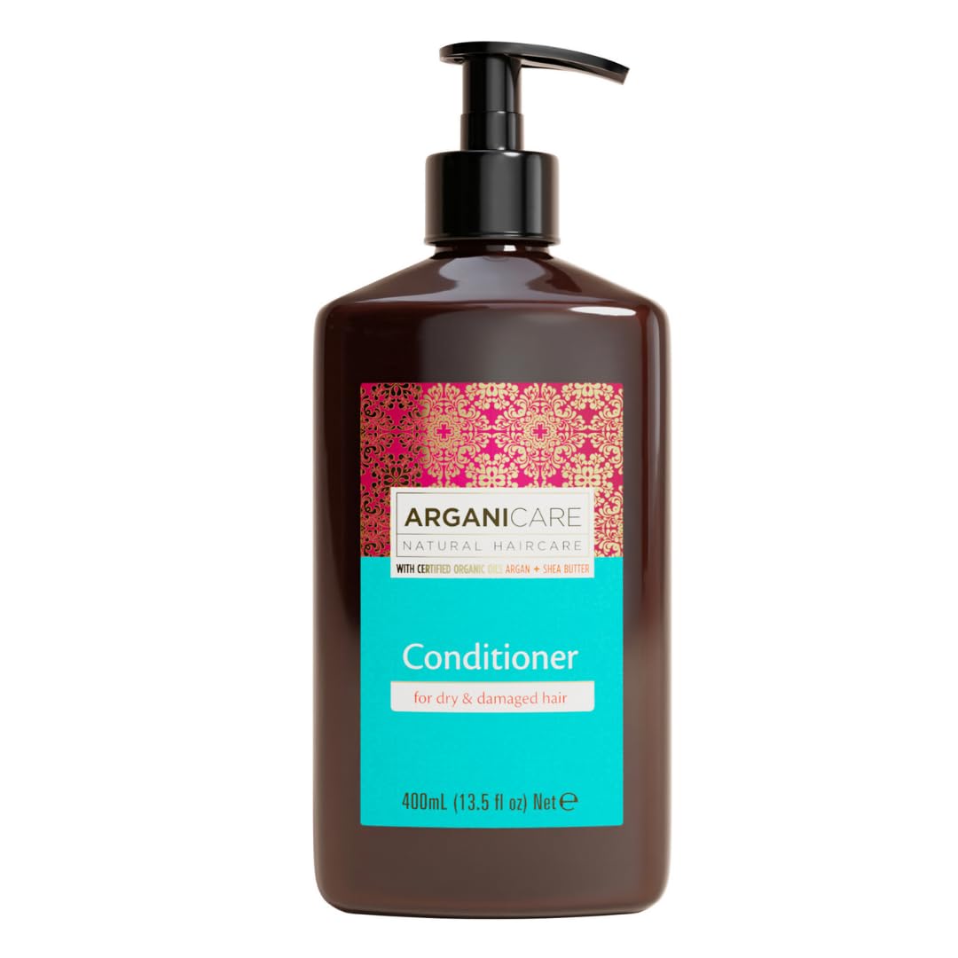 ARGANICARE| Argan Oil Restoring Conditioner | Dry & Damaged Hair | Deep Moisture Care | Smoothness, Strength & Shine | 400 ml