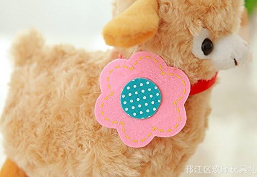 Alpaca Sheep Plush Toy Cream Arpakasso Llama Doll Stuffed Animal Kid Gift US JB1 no.4