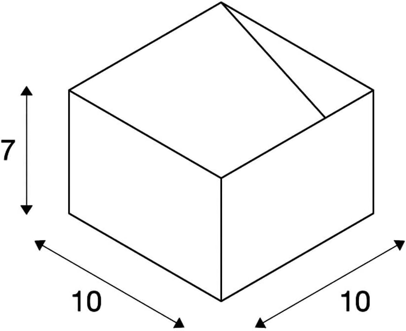SLV Surface-Mounted Wall Light LOGS in/Internal Wall Illumination, LED spot, Surface-Mounted Light, Wall-Mounted Light - Image 4
