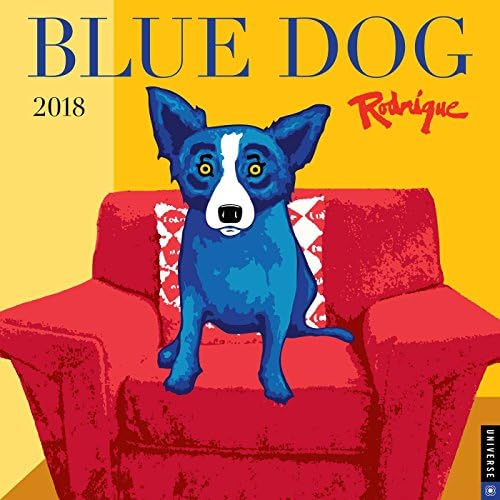 Blue Dog 2018 Wall Calendar Calendar – Wall Calendar, June 20, 2017