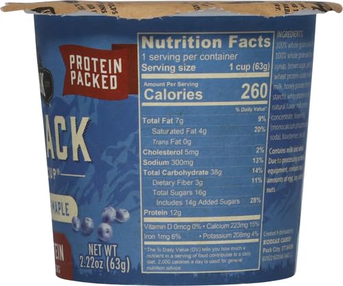 KODIAK CAKES UNLEASHED FLAPJACK ON THE GO BAKING MIX, BLUEBERRY AND MAPLE, 2.18 OUNCE