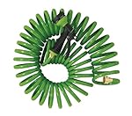 Orbit 27872 50-Foot Green Coil Hose & 8-Pattern Turret Nozzle