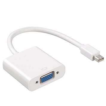 Auguwin Mini DisplayPort VGA Adaptador Mini DP a VGA Macho a ...