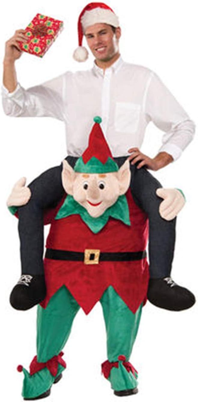 Santa Elf Shoulder Carry Halloween Costume Chritsmas Party