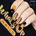 Whats Up Nails - Pumpkin Topiary Vinyl Stencils for Halloween Nail Art Design (1 Sheet, 25 Stencils)