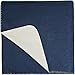 AmazonBasics Reversible Fleece Blanket - Full/Queen, Navy/Cream