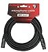 Kirlin Cable MPC-270-50/BK - 50 feet - XLR to XLR Microphone Cable Black PVC Jacket