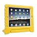 HDE Case for iPad 9.7-inch 2018/2017 Kids Shockproof Bumper Hard Cover Handle Stand with Built in Screen Protector for New Apple Education iPad 9.7 Inch (6th Gen) / 5th Generation iPad 9.7 - Yellow