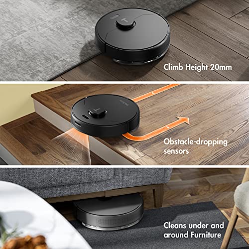 Robot Vacuum Cleaner, S10 Pro LDS Lidar Mapping 2in1 Robot Vacuum and