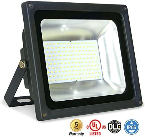4-PACK ASD LED Floodlight 75W SMD Outdoor Landscape Security Waterproof UL Listed DLC Certified 4000K (Bright White)