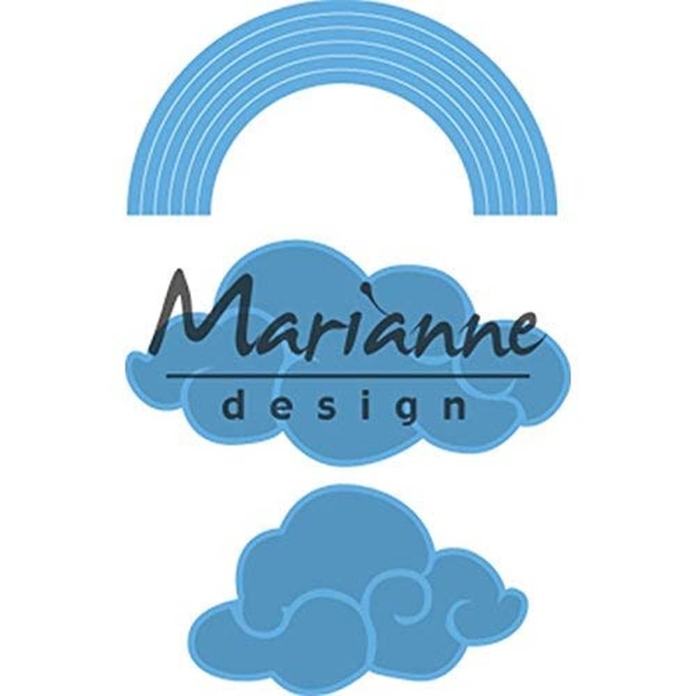 Marianne Design 1 x Creatables Rainbow and Clouds Die, Blue, Medium