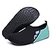 JIASUQI Womens and Mens Outdoor Aqua Water Shoes Socks for Beach Swimming Yoga Exercise