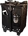 Smart Cart, Deluxe, Black Rolling Multipurpose Collapsible Basket Cart Scrapbooking