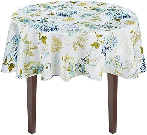 Collette Piper Hydrangea Garden Print Tablecloth (70" Round)
