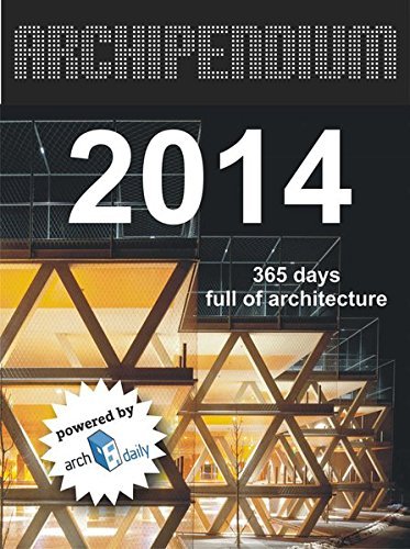 Archipendium 2014 Desk Calendar: 365 Days Full of Architecture by archimappublishers (2013-09-30) by