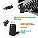 Bluetooth Headphones,Ultralight V4.1 Wireless Mini Invisible Car Headset [Magnetic Charging, 6 Hours Music Time] Single In Ear Earpiece Smallest Bluetooth Earbud Earphone with HD Mic. (Black)