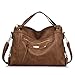 Realer Handbags for Women Large Capacity Purse PU Leather Office Shoulder Bag