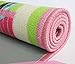 HUAHOO Pink Girls Bedroom Rugs Cartoon Castle Kids Rug Bedroom Floor Rugs Nylon Cartoon Kids Living Room Carpet (80x120cm(31.5''x47''))