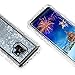 WOLLONY Galaxy S9 Case, 360 Full Body Shockproof Liquid Glitter Quicksand Bling Case Heavy Duty Phone Bumper Non-Slip Soft Clear Rubber Protective Cover for Samsung Galaxy S9 - Silver