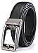 BULLIANT Men Belt, Leather Ratchet Belt Black for Men with Exact-Fit CLICK Buckle in Gift Box, Big&Tall