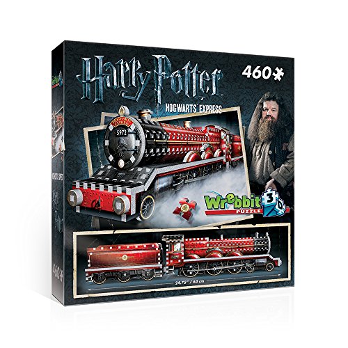 WREBBIT 3D Hogwarts Express 3D Jigsaw Puzzle (460 Pieces)