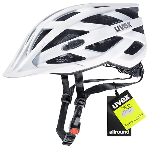 uvex i-vo cc Fahrradhelm, White matt, 56-60 cm