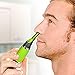 Nose Ear Face Neck Eyebrow Hair Trimmer Unisex LED Lights Shaver Clipper Cleane
