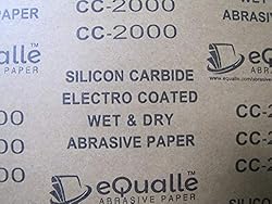Finest grit Sand Paper for Metal 2000 grit