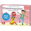 30 Musikstoppspiele. Bildkarten für Kinder: Bewegungsspiele & mehr für Kita, Grundschule & Kinderturnen