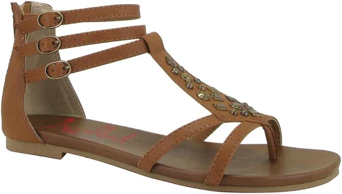 Amazon.com | Jellypop Women's Monaco Cognac 8 M | Sandals