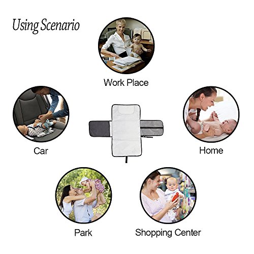 image for Portable Baby Diaper Changing Pad by LaBold - 14