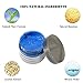 Mofajang Washable Temporary Hair Color Creme, Natural Hairstyle Color Pomade, Instant Hair Wax Dye Styling Cream Mud, Hair Pomades for Party, Cosplay, Nightclub, Masquerade, Halloween (Blue)