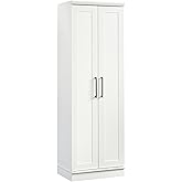 Sauder HomePlus Storage Cabinet/ Pantry cabinets, Soft White finish