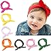 Bestjybt® 8 PCS Baby Girls Toddler Bow Headbands Turban Knot Rabbit Hairband Headwear