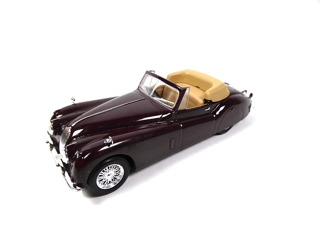 OPO 10 - Car 1/43 compatible with Jaguar XK140 brown Sportcar EF10