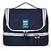 Designer Hanging Toiletry Bag| Travel Cosmetics Bag by HANKCLES| Waterproof Nylon Organizer for Travel Accessories | Toiletry Kit for Men and Women