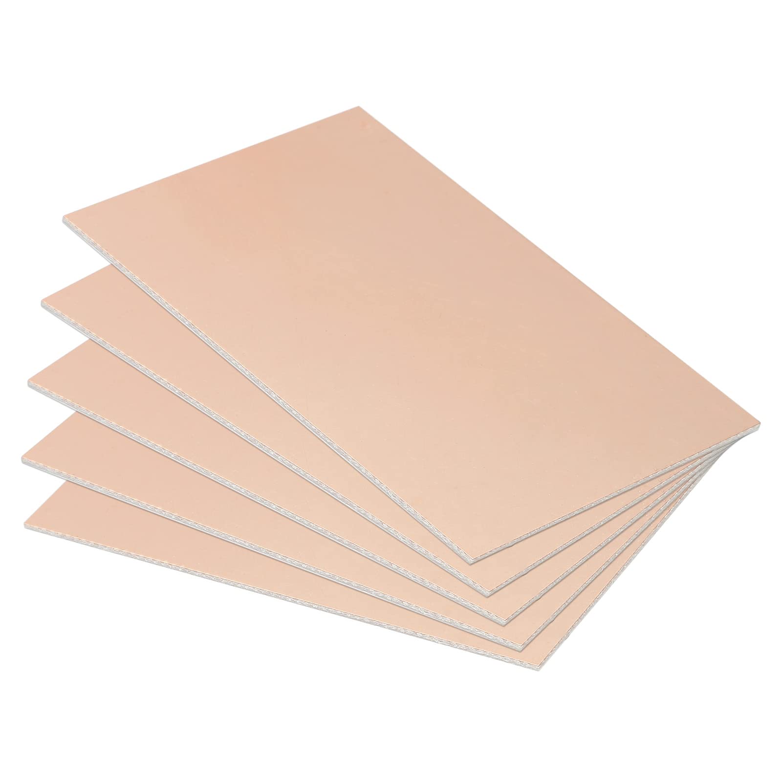 PATIKIL FR4 Single Side Copper Clad, 10 Pack 70 x 50 x 0.8mm PCB Laminate Circuit Board