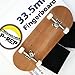 P-REP 33.5mm Cherry Deep Mold Wooden Fingerboard Complete