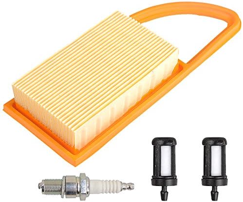 Mckin Air Filter Fuel Filter Spark Plug for Stihl BR500 BR550 BR600 backpack blowers Replace 4282 141 0300 4282 141 0300B