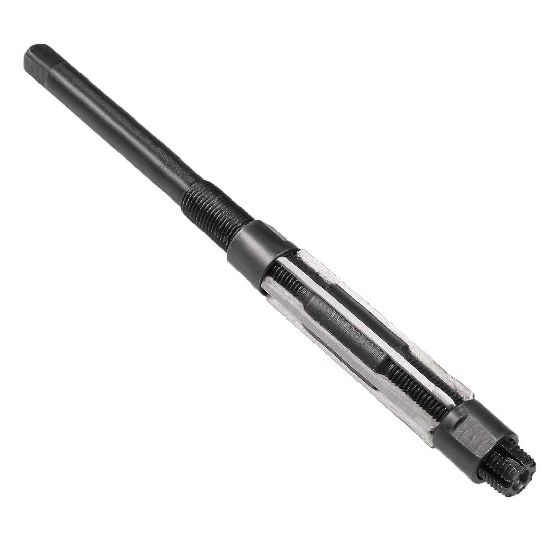 sourcing map Adjustable Hand Reamer 13.75-15.25mm High Speed Steel H8 6 Straight Flutes Milling Cutter Tool Metric Reaming Drill Bit for Metal