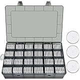FULLCASE 168 Pieces 46mm Coin Capsules with Foam