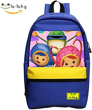 Team Happy Umizoomi Laptop Backpacks Teens Large Space Shoulder Handbag